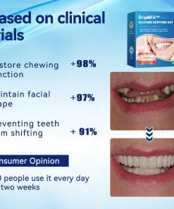 GripNFit™ Silicone Denture Set