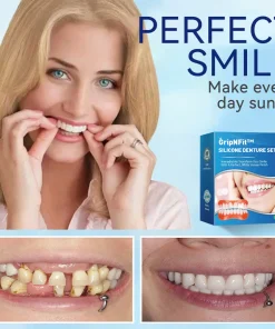 GripNFit™ Silicone Denture Set