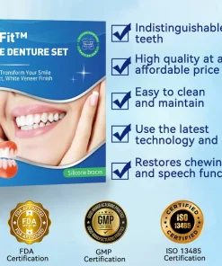 GripNFit™ Silicone Denture Set