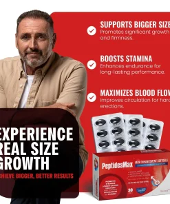 Honxi™ Peptidesmax Men Max Strength and Vitality Softgels