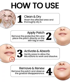 KUBOZN® Pro MicroDarts TAG'Gone Patch