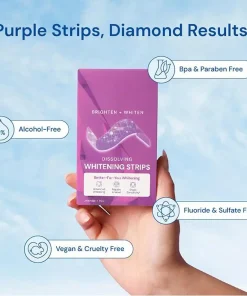 OneiasSmile™ Dissolvable Teeth Whitening Strips