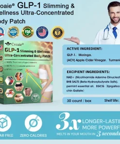 𝐂𝐫𝐨𝐚𝐢𝐞® 𝐆𝐋𝐏-𝟏 𝐒𝐥𝐢𝐦𝐦𝐢𝐧𝐠 & 𝐖𝐞𝐥𝐥𝐧𝐞𝐬𝐬 𝐔𝐥𝐭𝐫𝐚-𝐂𝐨𝐧𝐜𝐞𝐧𝐭𝐫𝐚𝐭𝐞𝐝 𝐁𝐨𝐝𝐲 𝐏𝐚𝐭𝐜𝐡