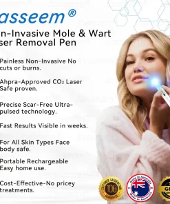 𝐉𝐚𝐬𝐬𝐞𝐞𝐦® 𝐍𝐨𝐧-𝐈𝐧𝐯𝐚𝐬𝐢𝐯𝐞 𝐌𝐨𝐥𝐞 & 𝐖𝐚𝐫𝐭 𝐋𝐚𝐬𝐞𝐫 𝐑𝐞𝐦𝐨𝐯𝐚𝐥 𝐏𝐞𝐧