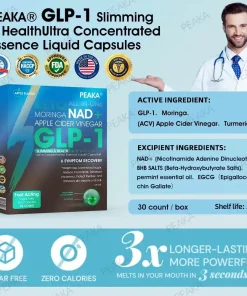 𝐏𝐄𝐀𝐊𝐀® 𝐆𝐋𝐏-𝟏 𝐔𝐥𝐭𝐫𝐚 𝐂𝐨𝐧𝐜𝐞𝐧𝐭𝐫𝐚𝐭𝐞𝐝 𝐋𝐢𝐪𝐮𝐢𝐝 𝐏𝐞𝐚𝐫𝐥𝐬