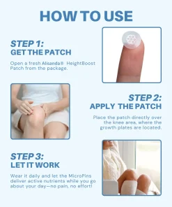 Alisanda®️ HeightBoost MicroPin Growth & Stretch Patch