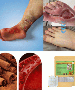 COROU® Natural Herbal Tourmaline Far Infrared Magnetic Therapy Foot Patches