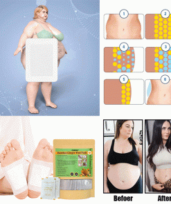 COROU® Natural Herbal Tourmaline Far Infrared Magnetic Therapy Foot Patches