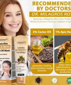 Cheemex™ CastorBee Tag & Spots Peel-Off Mask