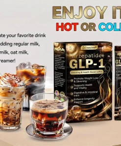 CrazyLeaf® GLP-1 & NAD Herbal Mushroom Instant Coffee