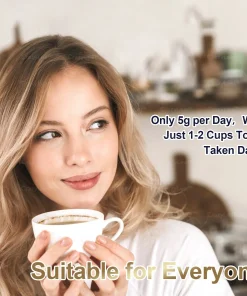 CrazyLeaf® GLP-1 & NAD Herbal Mushroom Instant Coffee