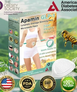 Croaie® Apamin GLP-1 Lymphatic Drainage Slimming Nano Microneedle Patch