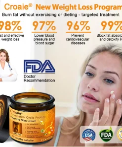 Croaie® NIDDK Tirzepatide Cyclic Peptide Thermo Slim Cream