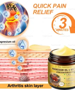 PolarFresh® Magnesium Oil & Bee Venom Pain-Relief Bone Healing Cream