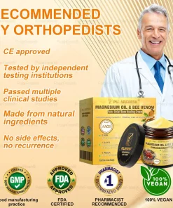 PolarFresh® Magnesium Oil & Bee Venom Pain-Relief Bone Healing Cream