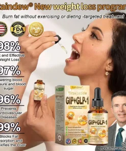 Raindew® Tirzepatide GIP+GLP-1 Dual Agonist Slimming & Wellness Drops