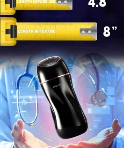 [Discreet Delivery] Automatic Masturbator with Vacuum and Vibration Functions – 18+ Only