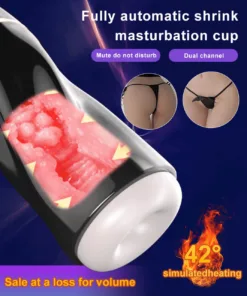 Automatic Masturbator with Vacuum and Vibration Functions
