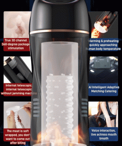 Automatic Masturbator with Vacuum and Vibration Functions