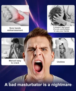 Automatic Masturbator with Vacuum and Vibration Functions