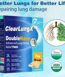ClearLungX™ 𝐃𝐨𝐮𝐛𝐥𝐞𝐍𝐚𝐧𝐨 𝐀𝐝𝐯𝐚𝐧𝐜𝐞𝐝 𝐋𝐮𝐧𝐠 𝐃𝐞𝐭𝐨𝐱 𝐑𝐞𝐥𝐢𝐞𝐟 𝐏𝐚𝐭𝐜𝐡