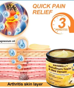 HOOMWELL™ Botulinum Toxin & Bee Venom Pain-Relief Bone Healing Cream