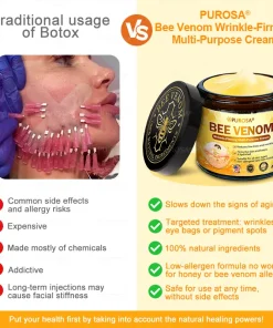 Made and Shipped from USA ✨ PUROSA® Bee Venom Wrinkle-Firming Multi-purpose Cream