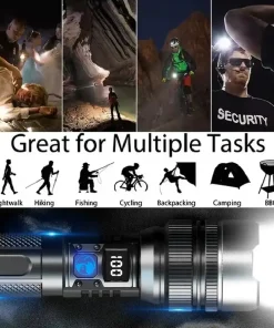 SparkLight™ 2025 Ultimate Survival Flashlight