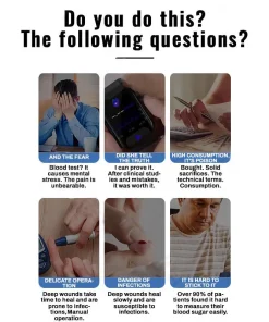 Wepricemail™ Advanced Non-Invasive Glucose Monitor