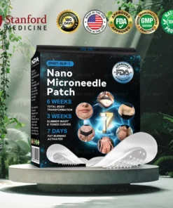 XRLXRL® Nano Microneedle Patch with SMGT-GLP-1 & Matrixyl 3000 – Slimming, Skin Tightening, Blood Sugar Support, No Injection, 7-Day Result