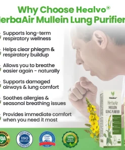 Healvo® HerbaAir Mullein Lung Purifier