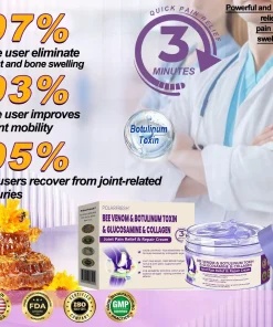POLARFRESH® Bee Venom & Botulinum Toxin Joint Pain Relief & Repair Cream