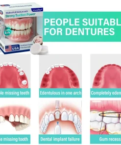 Vioralifes® Medical Full Denture with Strong Suction