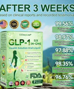 𝐂𝒓𝓪𝙯𝙮𝐋𝑒𝑎𝐟® 𝐺𝐿𝑃-𝟏 𝑺𝑰𝑿-𝑰𝑵-𝑶𝑵𝑬 𝑯𝒆𝒂𝒍𝒕𝒉 𝑺𝒐𝒍𝒖𝒕𝒊𝒐𝒏 𝑶𝒓𝒂𝒍 𝑳𝒊𝒒𝒖𝒊𝒅