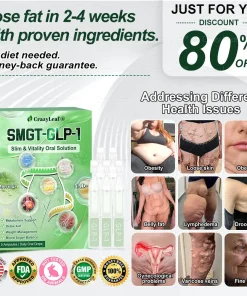 𝐂𝒓𝓪𝙯𝙮𝐋𝑒𝑎𝐟® 𝚂𝖬𝐺𝘛-𝘎𝐿𝙋-1 𝑆𝘭𝘪𝘮 & 𝘝𝘪𝘵𝘢𝘭𝘪𝘵𝘺 𝖮𝗋𝖺𝗅 𝑆olution