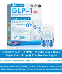 𝐃𝐢𝐚𝐩𝐚𝐬𝐨𝐧® 𝐺𝐿𝑃-1 & 𝑁𝑀𝑁+ 𝑊𝑒𝑖𝑔ℎ𝑡 𝐿𝑜𝑠𝑠 & 𝐵𝑙𝑜𝑜𝑑 𝑆𝑢𝑔𝑎𝑟 𝐶𝑜𝑛𝑡𝑟𝑜𝑙 𝐻𝑖𝑔ℎ𝑙𝑦 𝐸𝑓𝑓𝑒𝑐𝑡𝑖𝑣𝑒 𝑂𝑟𝑎𝑙 𝐿𝑖𝑞𝑢𝑖𝑑