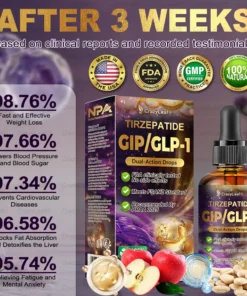 𝑪𝒓𝒂𝒛𝒚𝑳𝒆𝒂𝒇® Tirzepatide 𝗚𝗜𝗣/𝗚𝗟𝗣-𝟭 𝗗𝘂𝗮𝗹-𝗔𝗰𝘁𝗶𝗼𝗻 𝑺𝒍𝒊𝒎𝒎𝒊𝒏𝒈 & 𝑯𝒆𝒂𝒍𝒕𝒉 𝑩𝒐𝒐𝒔𝒕 𝑫𝒓𝒐𝒑𝒔