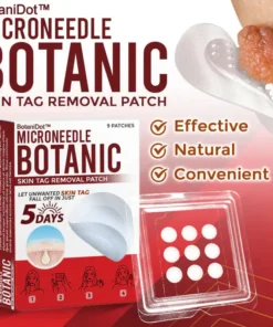 BotaniDot™ MicroNeedle Botanic Skin Tag Removal Patch