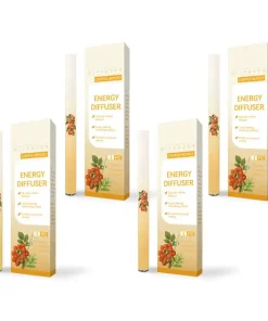 Breathe Qooes™ Mullein Relaxation Stick – Soothes Lungs, Detoxifies, Freshens Breath