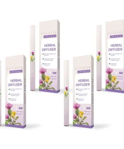 Breathe Qooes™ Mullein Relaxation Stick – Soothes Lungs, Detoxifies, Freshens Breath