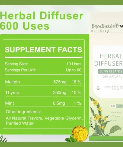 BreatheWell™ Herbal Diffuser