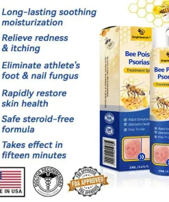 Brightmarsh® Bee Poison Psoriasis Treatment Spray