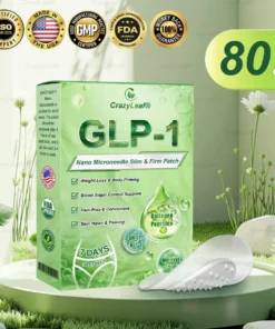 CrazyLeaf® SMGT-GLP-1 Nano Microneedle Patch