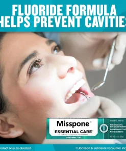 Misspone® Essential Care Toothpaste – 6 - in - 1 Whitening + Total Care