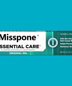 Misspone® Essential Care Toothpaste – 6 - in - 1 Whitening + Total Care