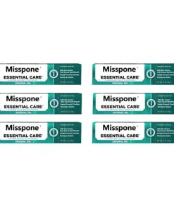 Misspone® Essential Care Toothpaste – 6 - in - 1 Whitening + Total Care