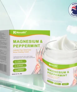NovaRX® Magnesium & Peppermint Arthritis Pain Relief and Bone Healing Cream