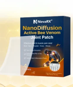 NovaRX® NanoDiffusion Active Bee Venom Joint Patch