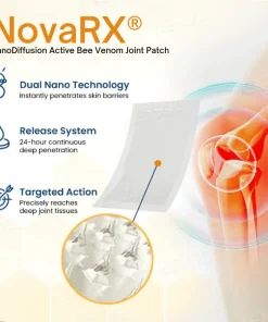 NovaRX® NanoDiffusion Active Bee Venom Joint Patch