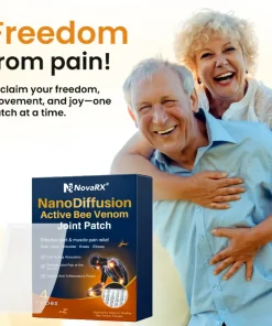 NovaRX® NanoDiffusion Active Bee Venom Joint Patch